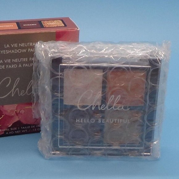 Chella La Vie Neutral Eyeshadow Palette - Travel Size .14 oz - New in Box - Picture 1 of 4